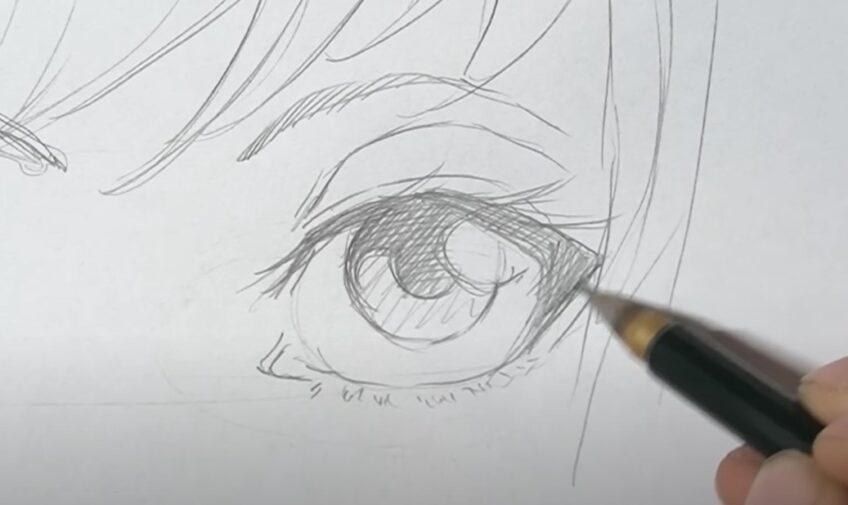 drawing eyes